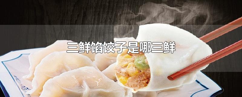 三鲜馅饺子是哪三鲜