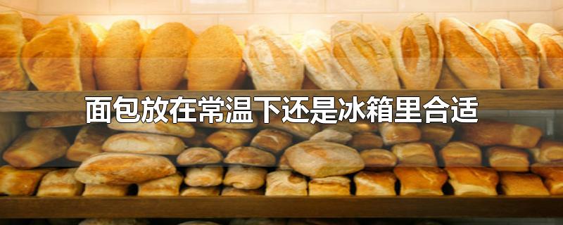 面包放在常温下还是冰箱里合适