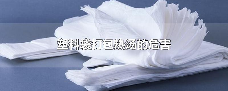 塑料袋打包热汤的危害