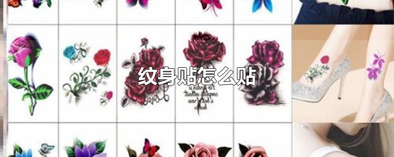 纹身贴怎么贴