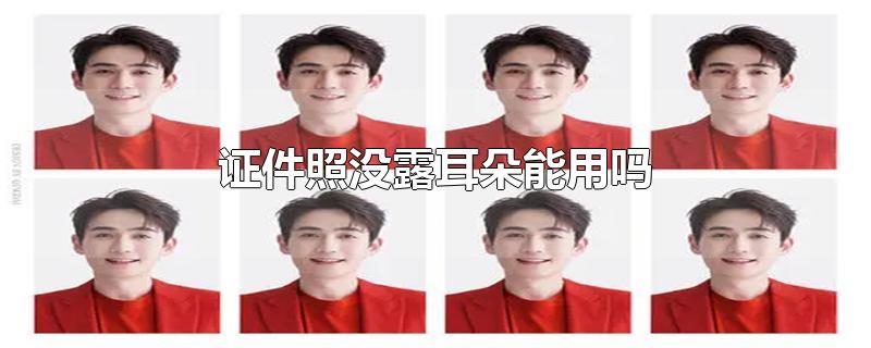 证件照没露耳朵能用吗
