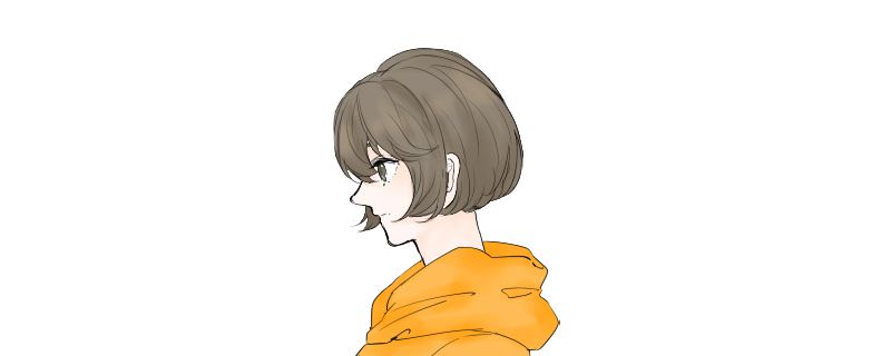 蓝色头发褪色后效果图