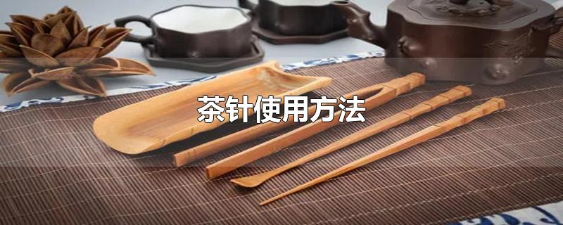 茶针使用方法