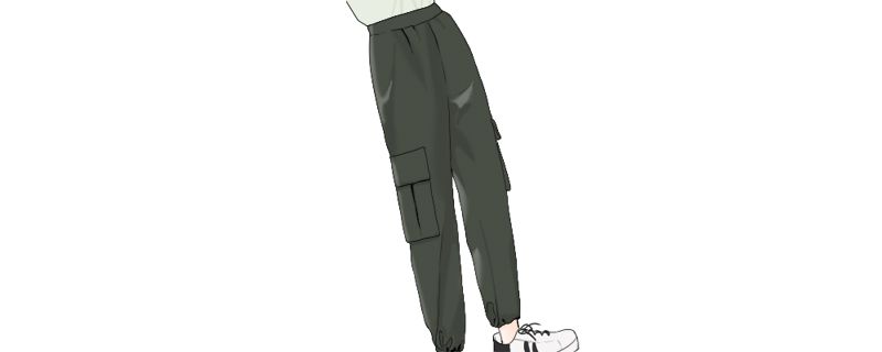束脚裤下面绳子太长怎么绑