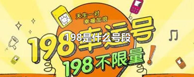 198是什么号段