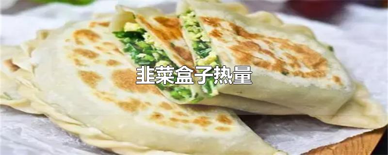 韭菜盒子热量