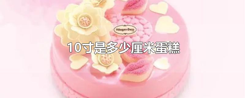 10寸是多少厘米蛋糕