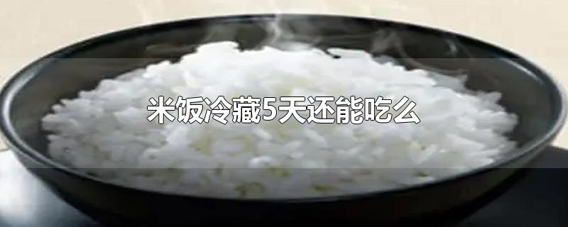米饭冷藏5天还能吃么