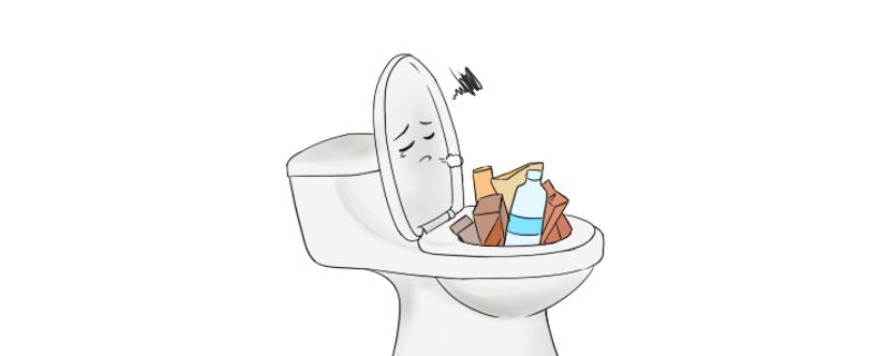 马桶堵住了怎么办