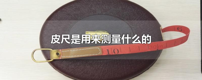 皮尺是用来测量什么的