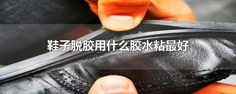 鞋子脱胶用什么胶水粘最好