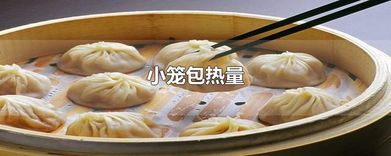 小笼包热量