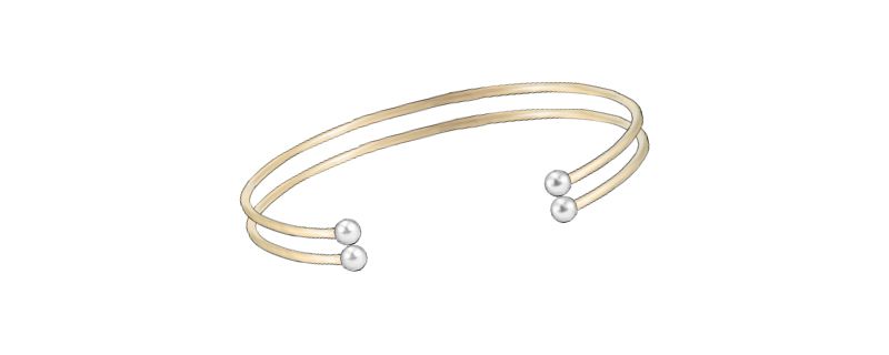 金手镯为什么变银白