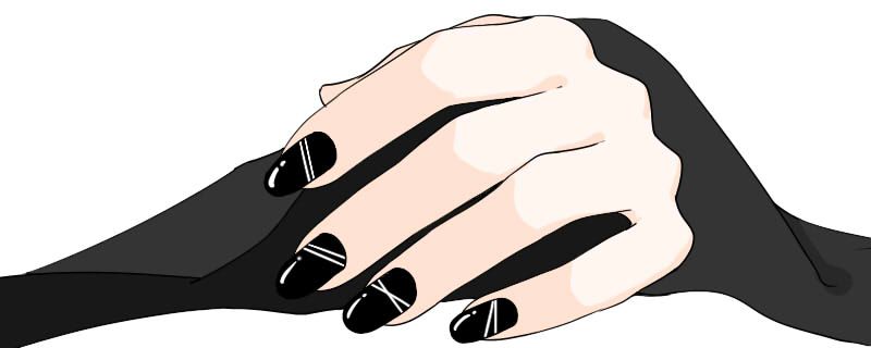 没有胶水怎么贴甲片