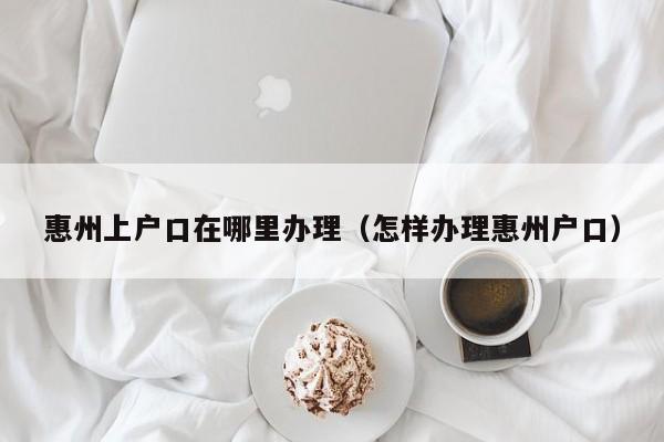 惠州上户口在哪里办理（怎样办理惠州户口）