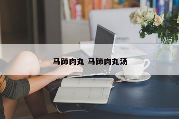 马蹄肉丸 马蹄肉丸汤 马蹄肉丸 马蹄肉丸汤